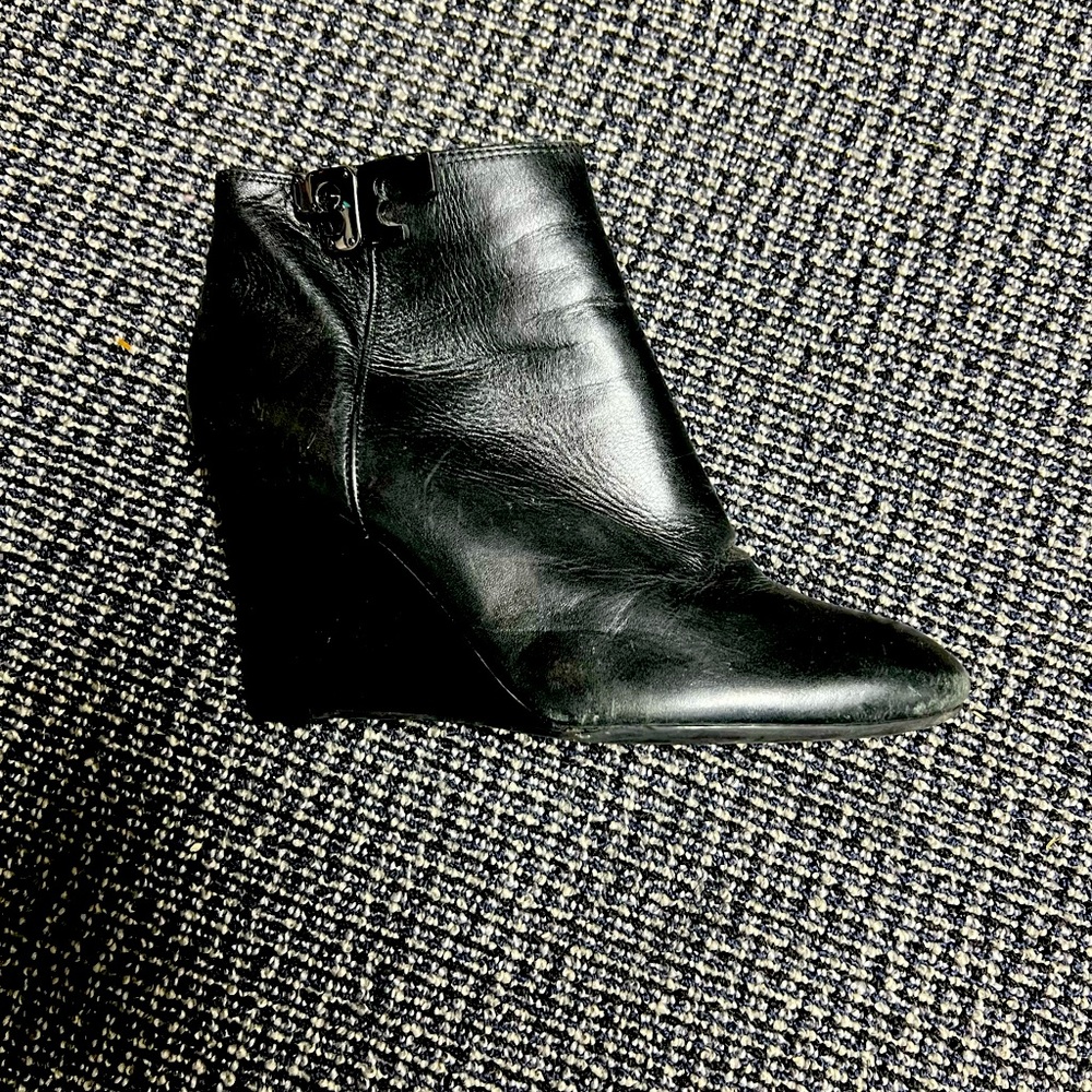 Tory Burch wedged bootie